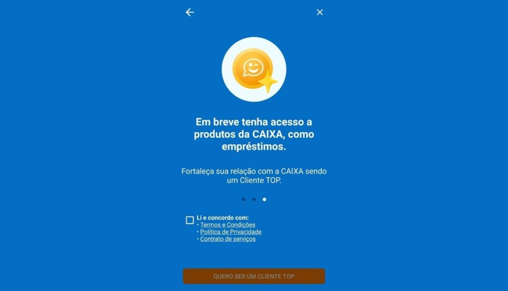 Atualização do CAIXA TEM leva cliente a autorizar banco a cobrar por serviços financeiros