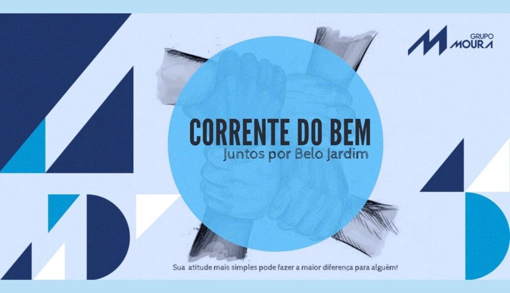 Novo ciclo da Corrente do Bem conta com apoio da Moura*