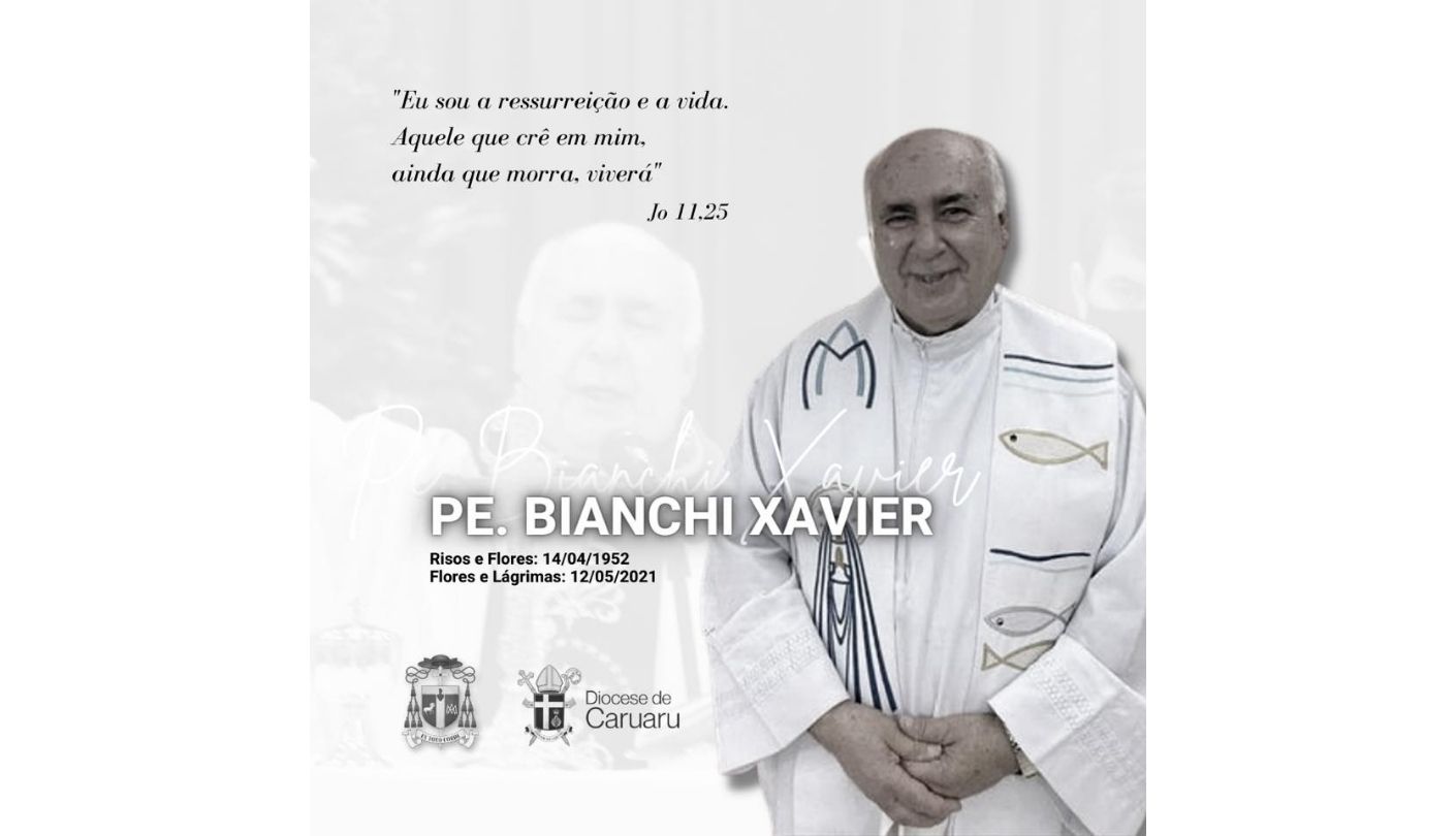 Padre Bianchi Xavier morre de Covid-19 aos 69 anos em Caruaru