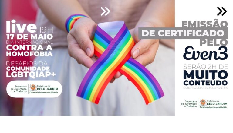 Secretaria de Juventude e Trabalho realiza live sobre os desafios da comunidade LGBTQIAP+