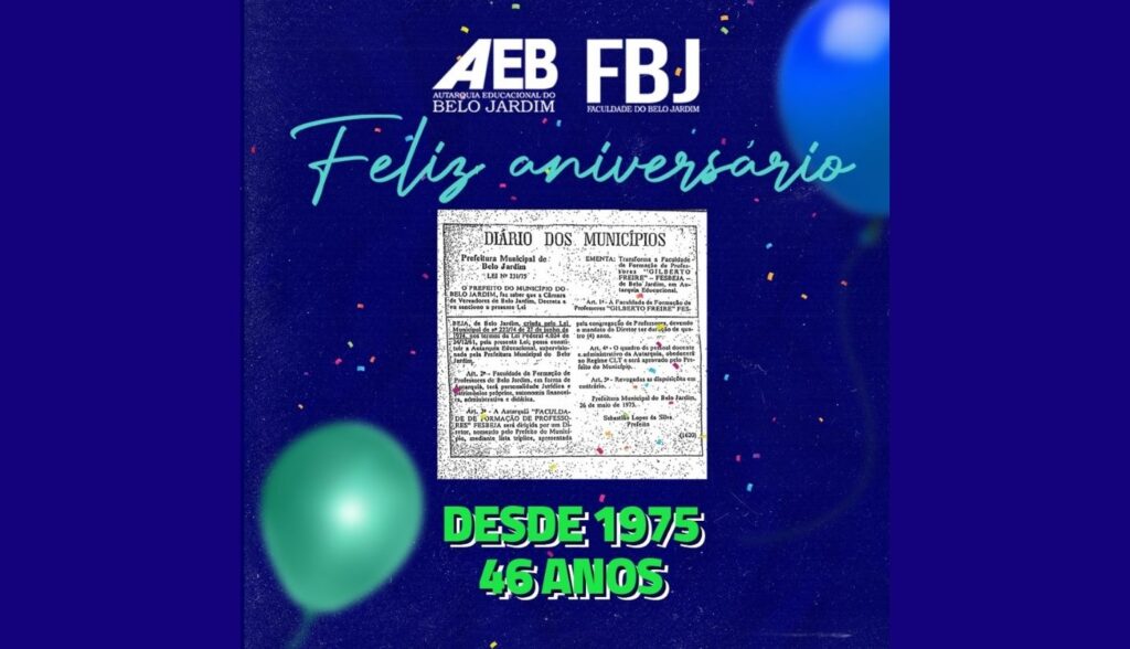 Aniversário de 46 anos da AEB, uma semente que trouxe diversos frutos para cidade