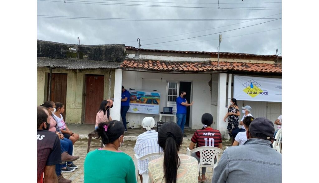 Oficina de mobilização e sustentabilidade da água é oferecida para moradores do interior de Pernambuco