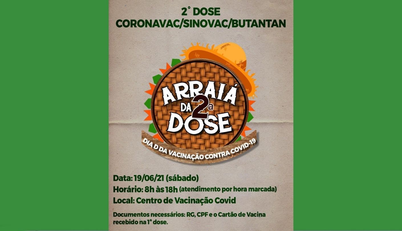 Belo Jardim realiza Dia D para 2ª dose de vacinação Coronavac