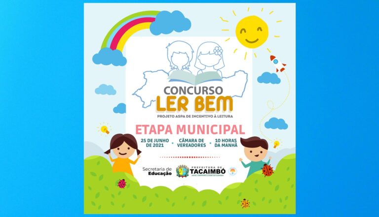 Tacaimbó realiza etapa municipal do Concurso Ler Bem