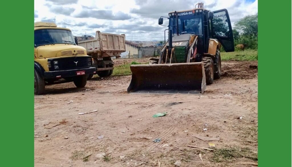 Secretaria de Obras continua erradicando pontos de lixo em Belo Jardim