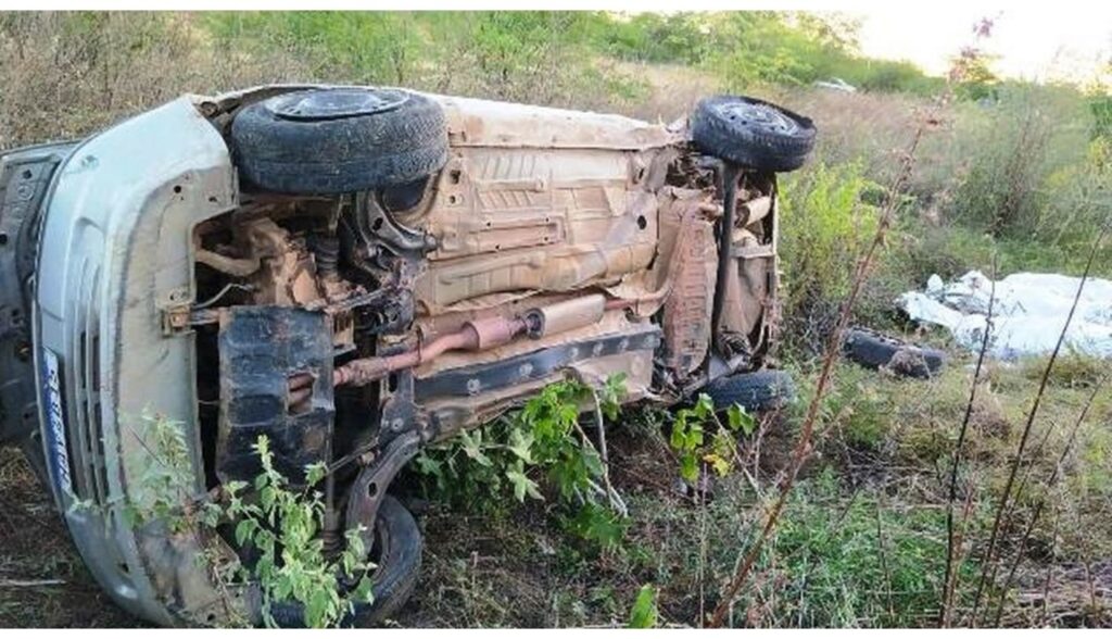 Três pessoas da mesma família morrem após colisão entre carro e trem em linha férrea de Serra Talhada