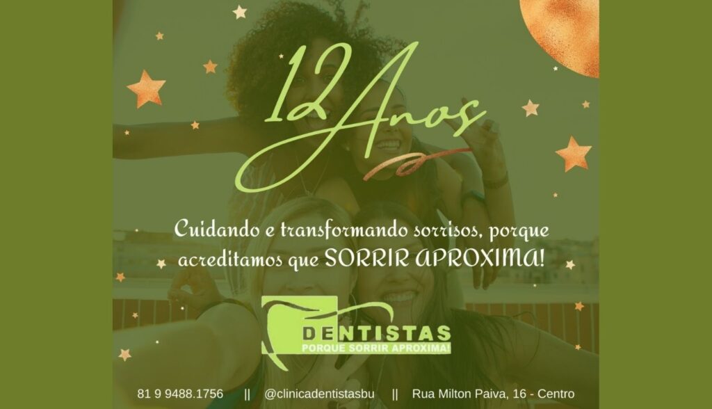Clínica Dentista comemora 12 anos de atuação em São Bento do Una