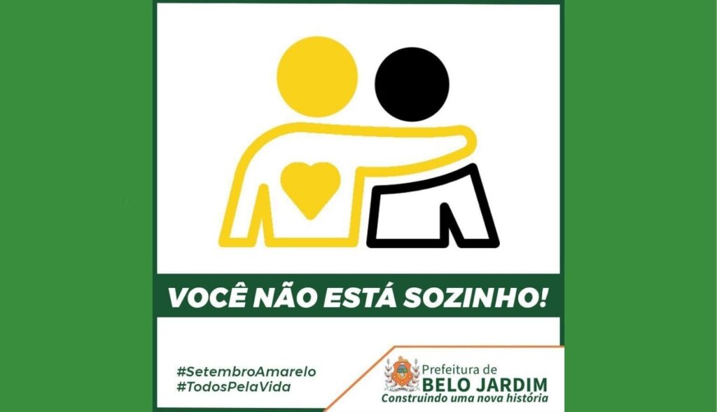 Setembro Amarelo com diversas atividades em Belo Jardim