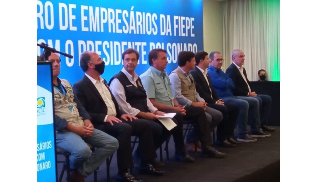 Bolsonaristas fazem o balanço da visita do presidente da República, no Recife