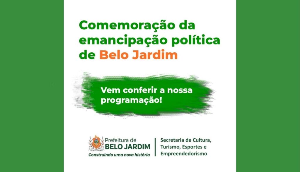 Diretoria de Esporte divulga programação em comemoração ao aniversário de Belo Jardim