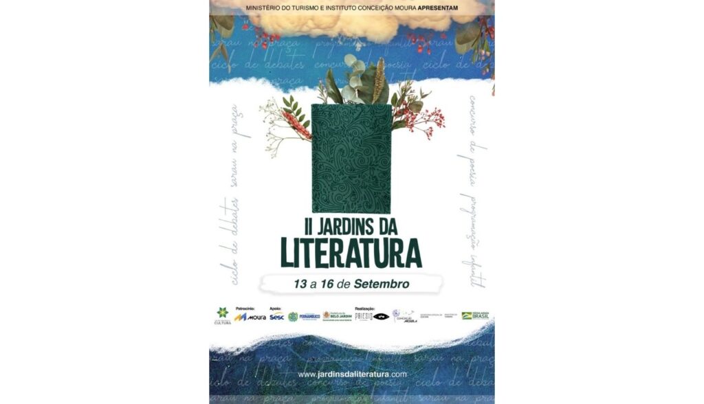 Confira a programação completa do II Jardins da Literatura