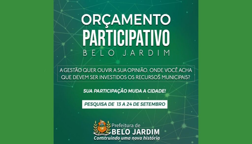 Orçamento participativo (2022-2025)