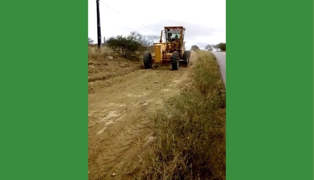 Secretaria de Agricultura recupera estradas rurais e amplia acesso ao Sítio Ingá