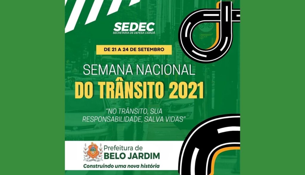 SEDEC promove ações educativas na Semana Nacional de Trânsito