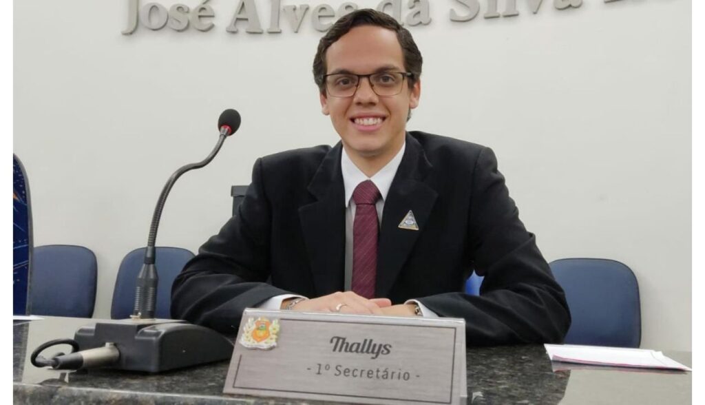 Vereador Thallys Bruno em ação