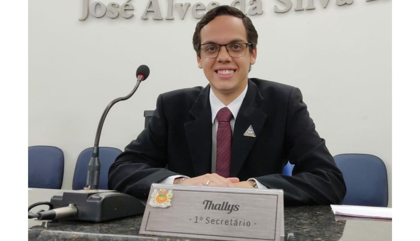 Vereador Thallys Bruno em ação