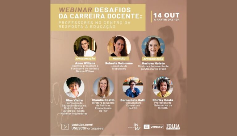 Evento debate o papel do professor na recuperação da aprendizagem em meio à pandemia