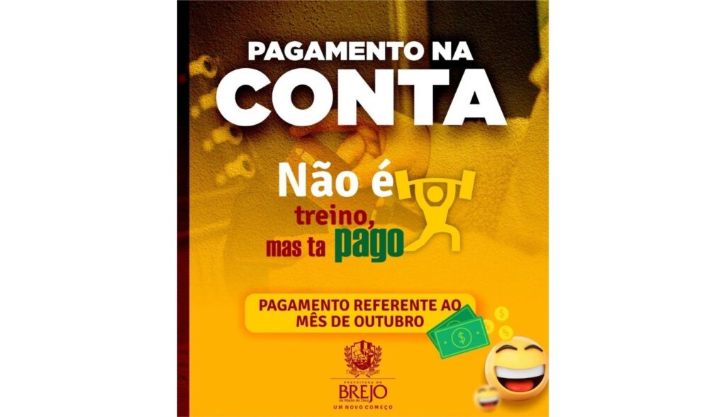 Salário na conta: Prefeito Roberto Asfora antecipa pagamento de folha salarial dos servidores de Brejo da Madre de Deus