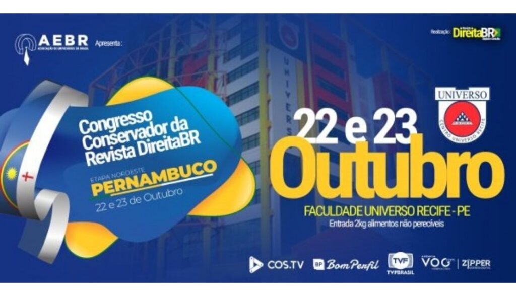 I Congresso da Revista DireitaBR será realizado no Recife, neste fim de semana