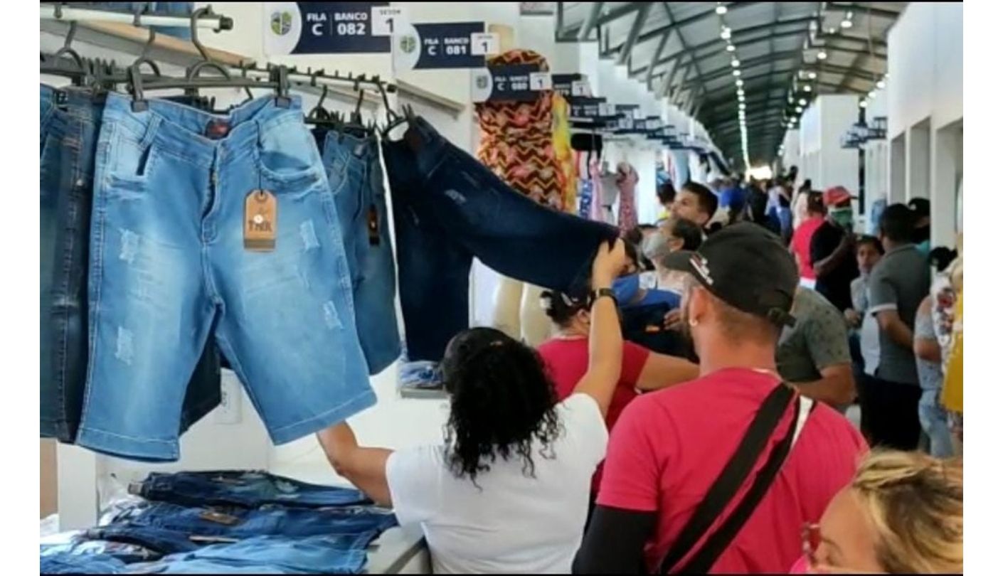 Feira do jeans de Toritama funciona em novo horário