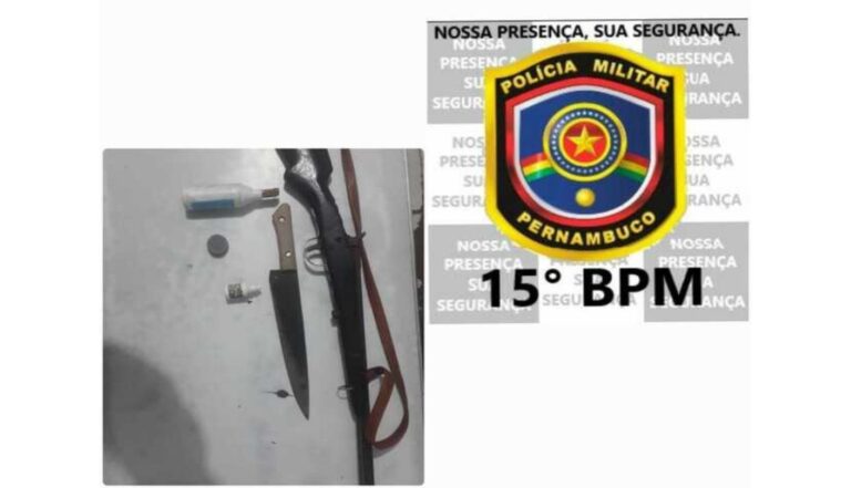 Homem agride esposa e ameaça de morte em São Bento do Una