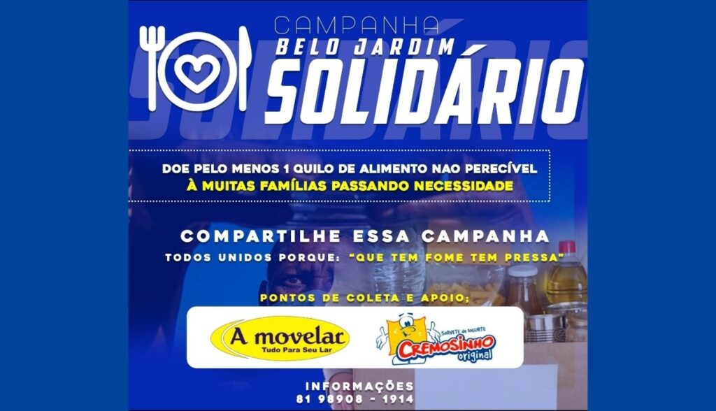 Campanha Belo Jardim Solidário