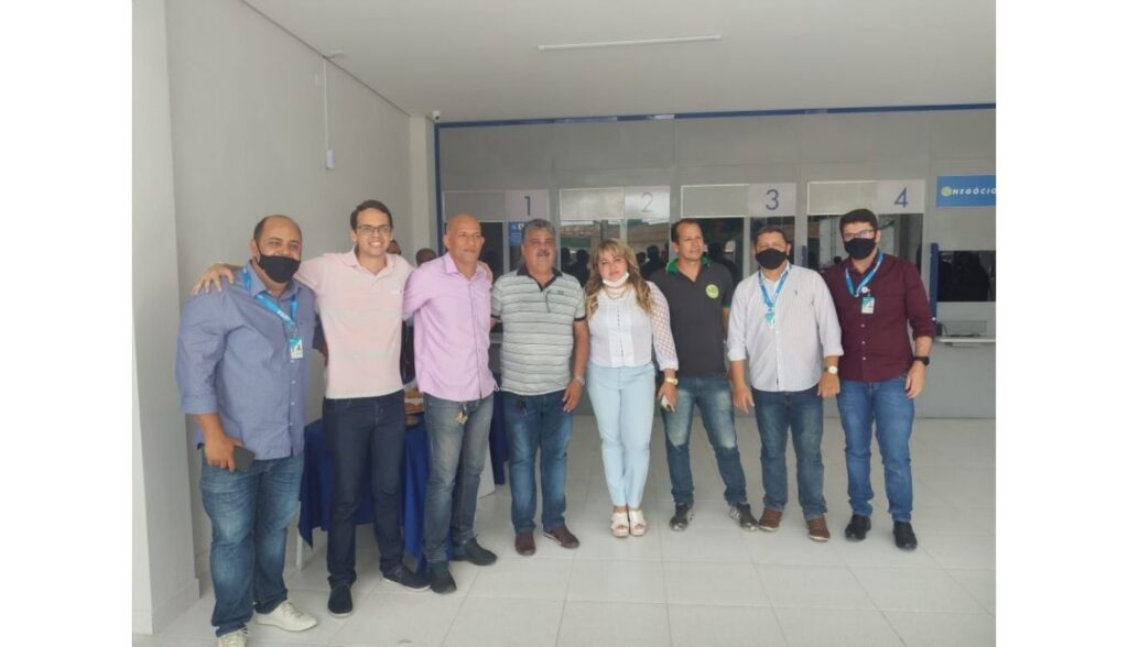 Vereador Thallys Bruno participa da inauguração do CAIXA AQUI