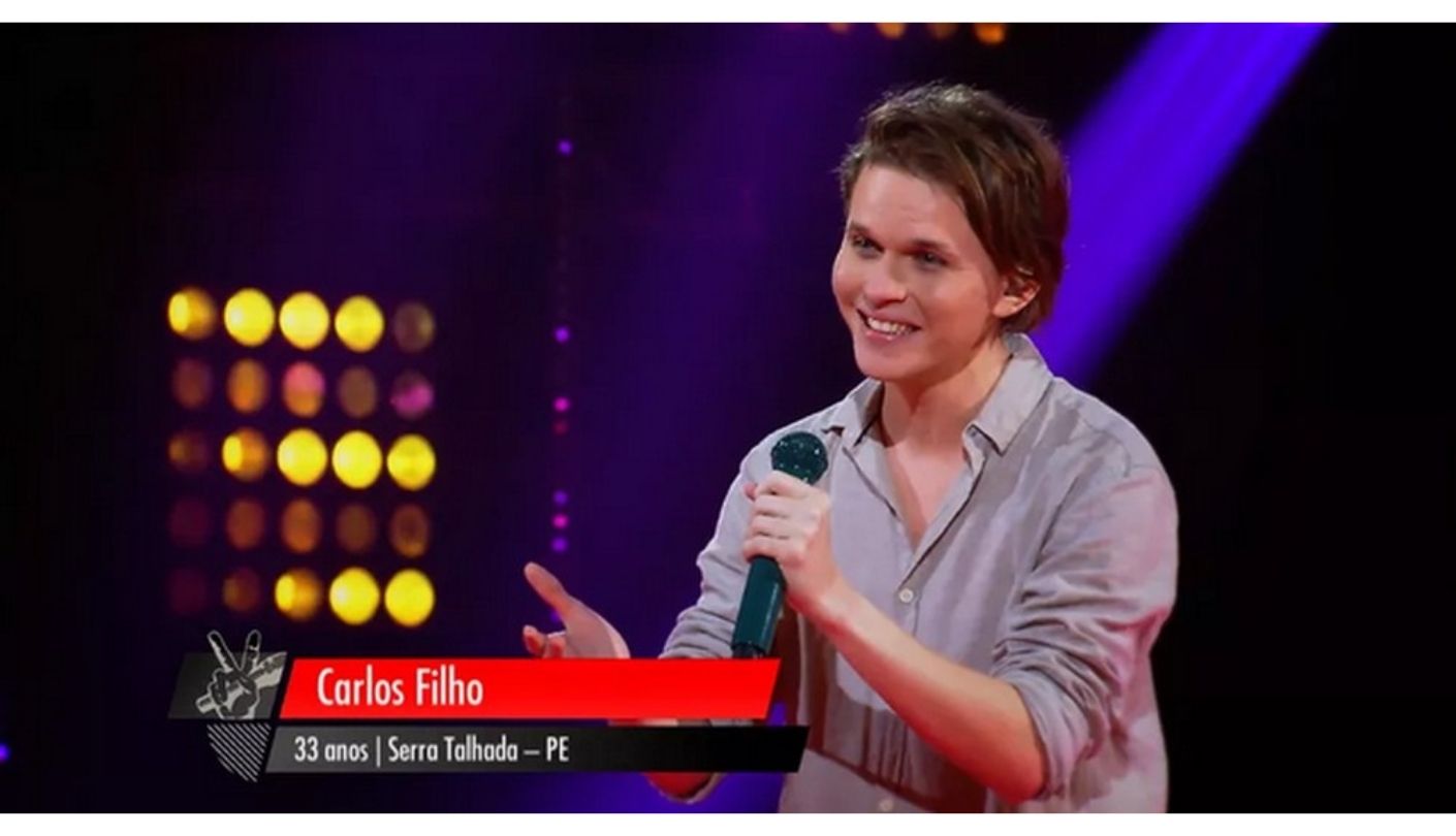 Carlos Filho, de Serra Talhada, é eliminado do The Voice Brasil após testar positivo para gripe