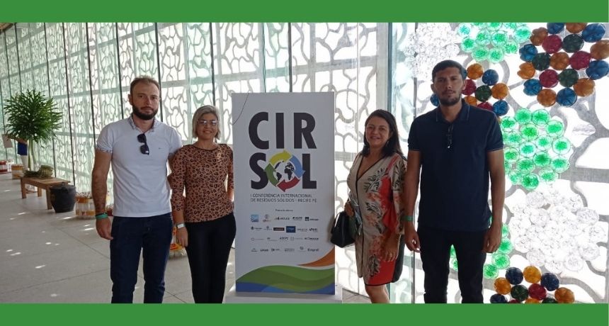 Prefeitura de Belo Jardim marca presença na 1ª Conferência Internacional de Resíduos Sólidos, no Recife