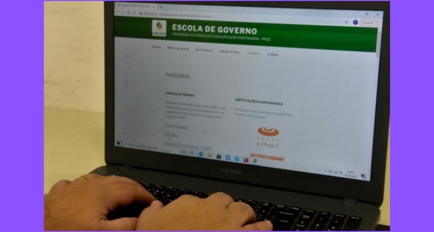 Escola de Governo divulga cursos gratuitos para servidores da Prefeitura