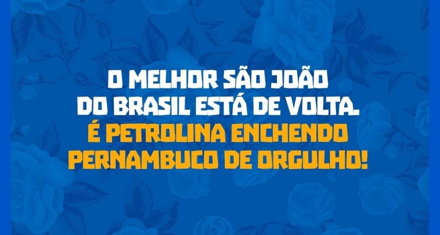 🔴 Lançamento da programação São João de Petrolina 2022