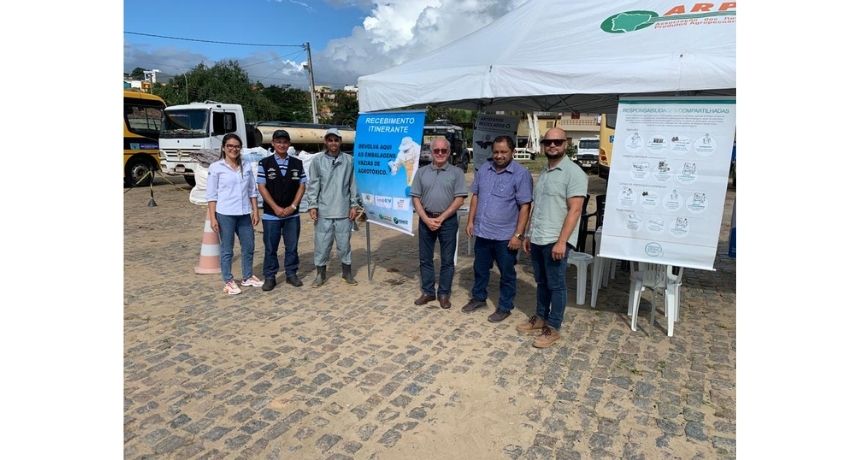 Adagro articula coleta itinerante de embalagens de agrotóxicos no Vale do Siriji