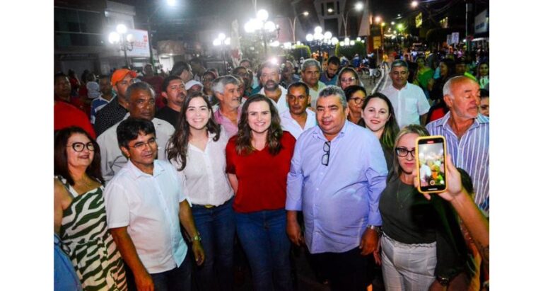 Marília Arraes visita Carpina, Panelas, Chã de Alegria e Machados