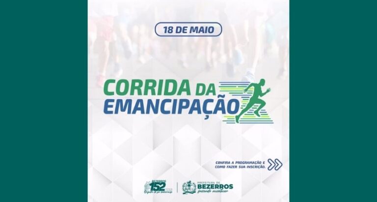 Corrida da Emancipação é realizada em Bezerros em comemoração aos 152 anos da cidade