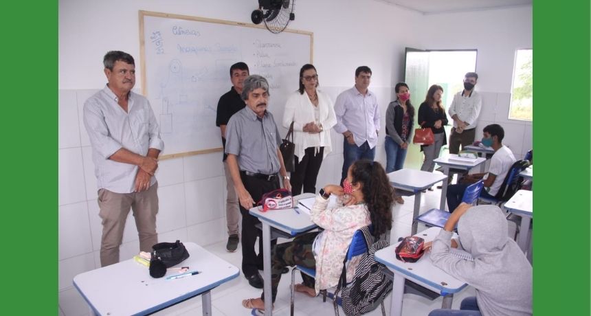 Prefeitura de Belo Jardim entregou novas salas de aula na Escola Municipal Vereador Joaquim Medeiros