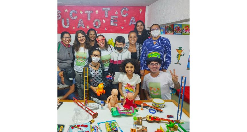 Brinquedoteca Universitária do curso de pedagogia é inaugurada na AEB/FBJ