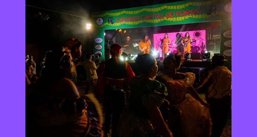 Itaúna foi palco da primeira noite do São João na Roça em Caruaru