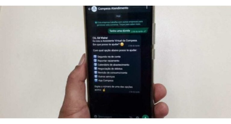 Compesa amplia os canais de atendimento aos clientes e chega ao WhatsApp