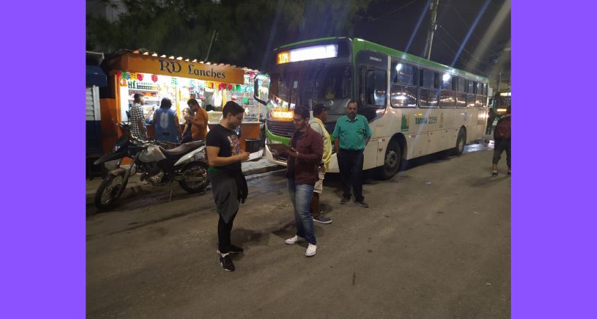 AMTTC segue monitorando transportes públicos nas noites de festa do Pátio de Eventos