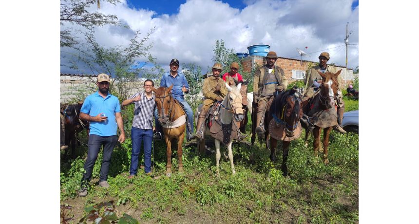 Delegado Rossine prestigia pega de boi na zona rural de Belo Jardim