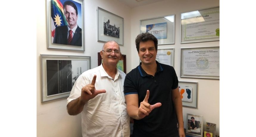 Ex-prefeito de Primavera Galego do Gás fecha apoio à pré-candidatura de Lucas Ramos para Câmara dos Deputados