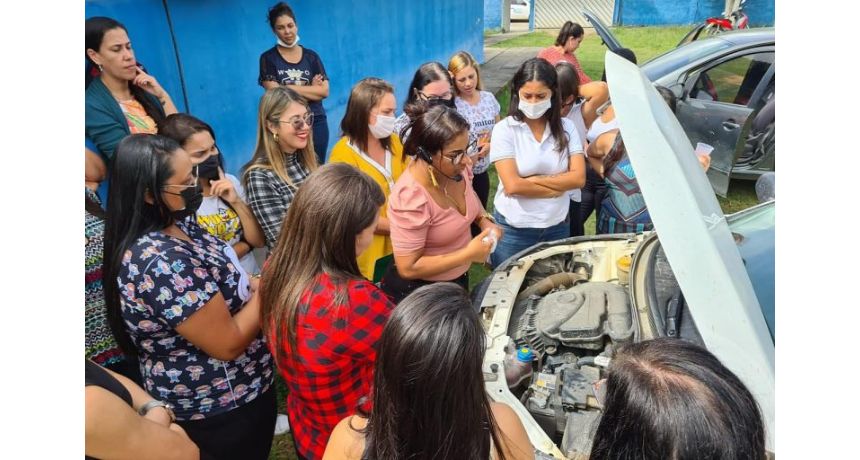 DETRAN-PE realizará curso prático ensina mecânica de automóveis para mulheres em Toritama