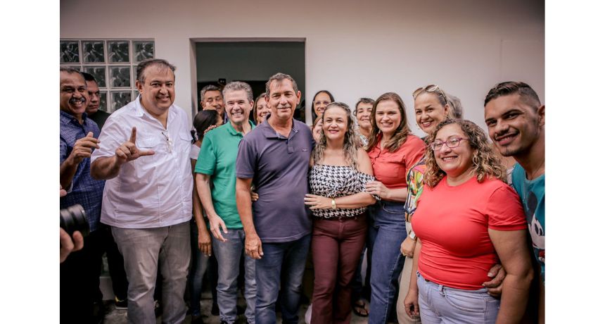Em Inajá, Marília Arraes recebe apoio do prefeito Marcelo de Alberto e do ex-prefeito Aron Timóteo