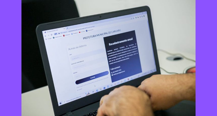 Servidores da Prefeitura de Caruaru nascidos em julho devem fazer o recadastramento 2022