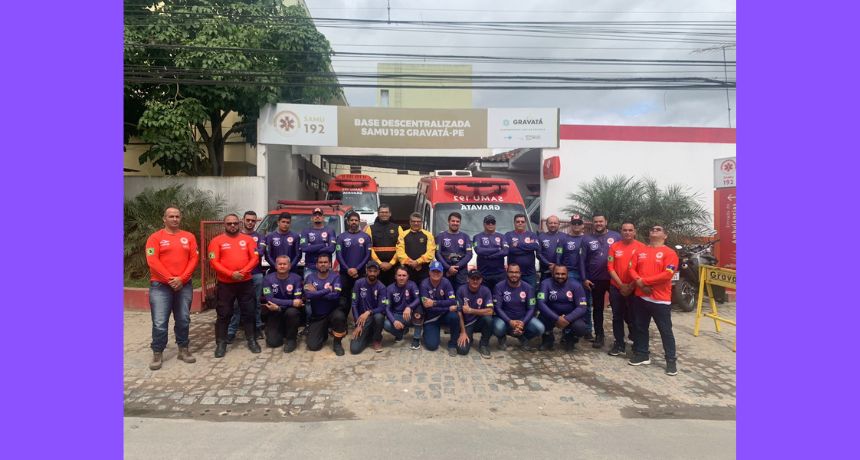 Samu Caruaru participa de capacitação de Condução de Veículos de Emergência