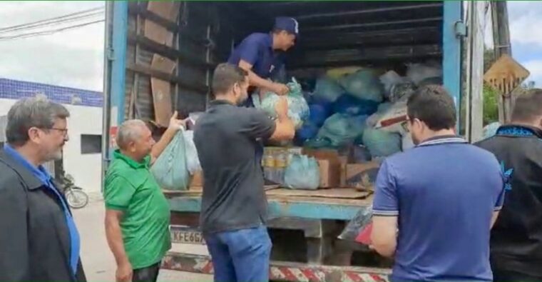 Prefeitura de Belo Jardim envia donativos a Garanhuns para vítimas das fortes chuvas