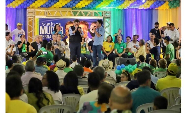Anderson: culpa PSB por “atrasar Pernambuco” durante ato em Vitória de Santo Antão