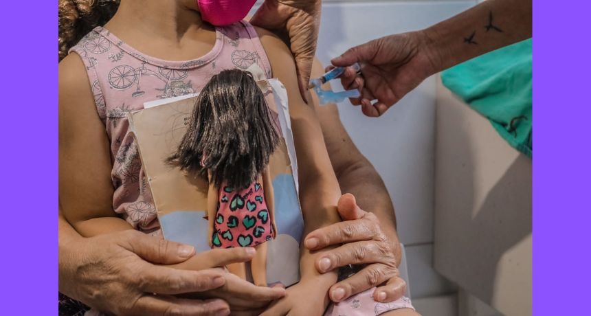 Caruaru amplia vacinação infantil contra a Covid-19 para três anos