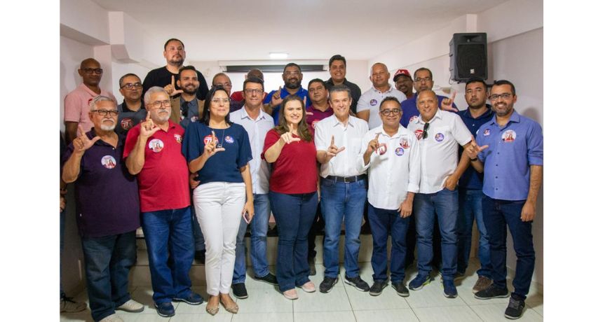 Marília Arraes recebe apoio de Rogério Ferreira, prefeito de Jatobá