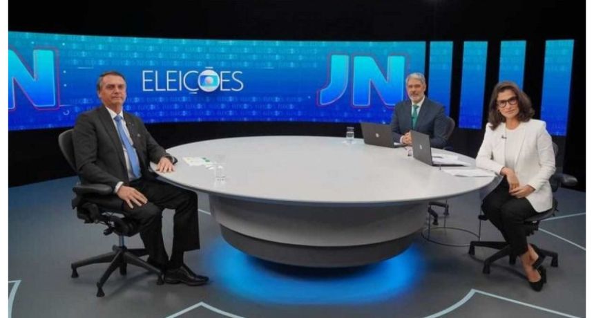 ENTREVISTA DE BOLSONARO NO JORNAL NACIONAL AO VIVO: Veja como foi a entrevista na TV Globo